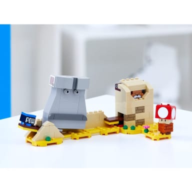 LEGO 40414 Super Mario Monty Mole i supergrzyb – zestaw rozszerzający – zdjęcie