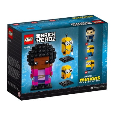 LEGO 40421 BrickHeadz Belle Bottom, Kevin i Bob – zdjęcie