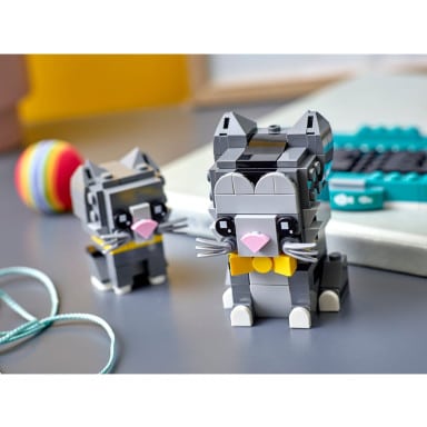 LEGO 40441 BrickHeadz Koty krótkowłose – zdjęcie
