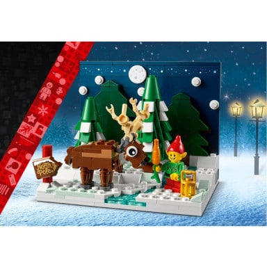 LEGO 40484 Podwórko Świętego Mikołaja – zdjęcie