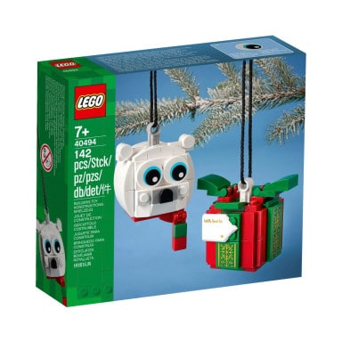 LEGO 40494 Niedźwiedź polarny i pudełko z prezentem – zdjęcie
