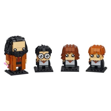 LEGO 40495 BrickHeadz Harry, Hermiona, Ron i Hagrid – zdjęcie