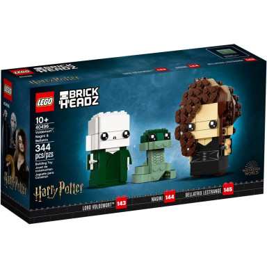 LEGO 40496 BrickHeadz Voldemort, Nagini i Bellatrix – zdjęcie