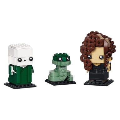 LEGO 40496 BrickHeadz Voldemort, Nagini i Bellatrix – zdjęcie