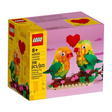 LEGO 40522 Walentynkowe papużki nierozłączki – zdjęcie