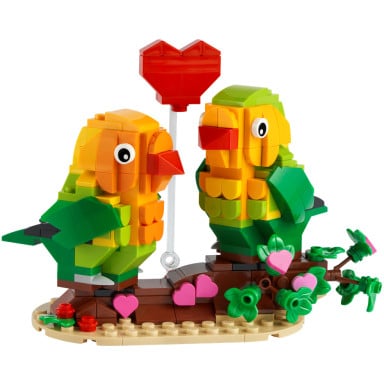 LEGO 40522 Walentynkowe papużki nierozłączki – zdjęcie