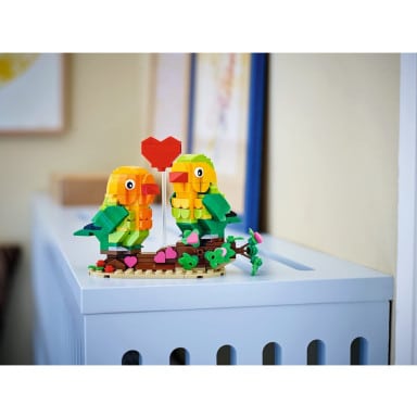 LEGO 40522 Walentynkowe papużki nierozłączki – zdjęcie