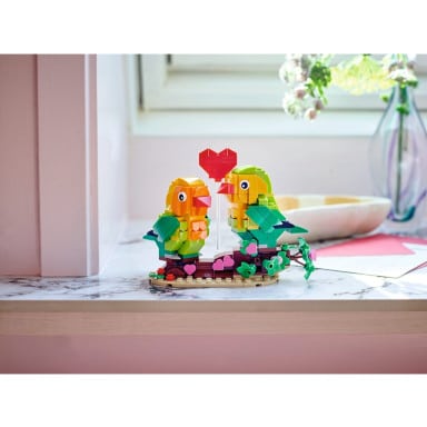 LEGO 40522 Walentynkowe papużki nierozłączki – zdjęcie