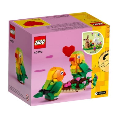 LEGO 40522 Walentynkowe papużki nierozłączki – zdjęcie