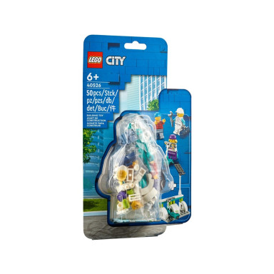LEGO 40526 City Elektryczne hulajnogi i ładowarka – zdjęcie
