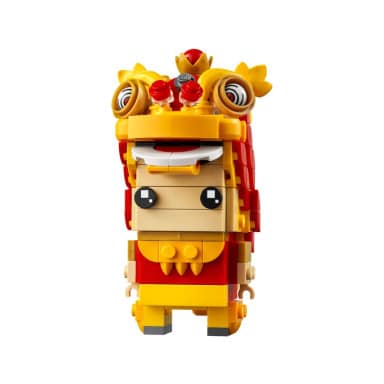 LEGO 40540 BrickHeadz Chłopak tańczący taniec lwa – zdjęcie