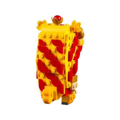 LEGO 40540 BrickHeadz Chłopak tańczący taniec lwa – zdjęcie