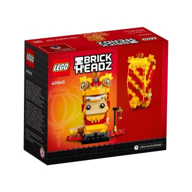 LEGO 40540 BrickHeadz Chłopak tańczący taniec lwa – zdjęcie