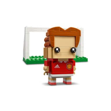LEGO 40541 BrickHeadz Portret z klocków — Manchester United – zdjęcie