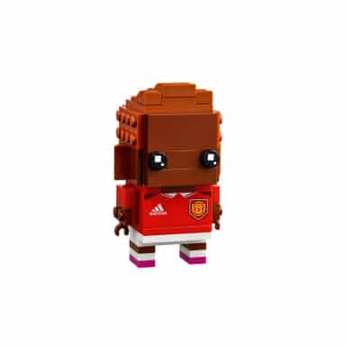 LEGO 40541 BrickHeadz Portret z klocków — Manchester United – zdjęcie