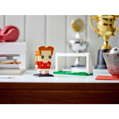 LEGO 40541 BrickHeadz Portret z klocków — Manchester United – zdjęcie