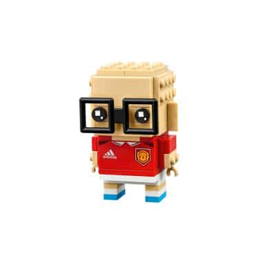 LEGO 40541 BrickHeadz Portret z klocków — Manchester United – zdjęcie