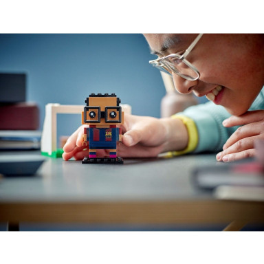 LEGO 40542 BrickHeadz Portret z klocków — FC Barcelona – zdjęcie