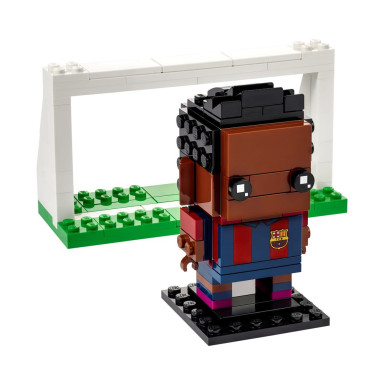 LEGO 40542 BrickHeadz Portret z klocków — FC Barcelona – zdjęcie