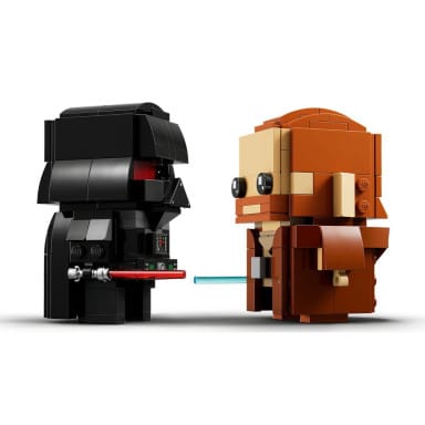 LEGO 40547 BrickHeadz Obi-Wan Kenobi i Darth Vader – zdjęcie