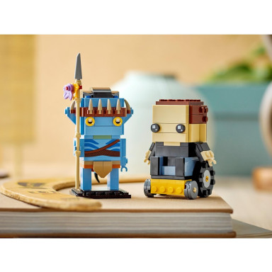LEGO 40554 BrickHeadz Jake Sully i jego awatar – zdjęcie