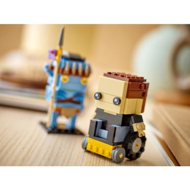 LEGO 40554 BrickHeadz Jake Sully i jego awatar – zdjęcie