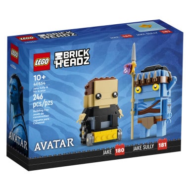 LEGO 40554 BrickHeadz Jake Sully i jego awatar – zdjęcie