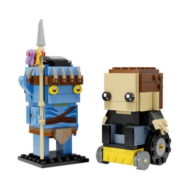 LEGO 40554 BrickHeadz Jake Sully i jego awatar – zdjęcie