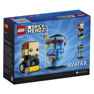 LEGO 40554 BrickHeadz Jake Sully i jego awatar – zdjęcie