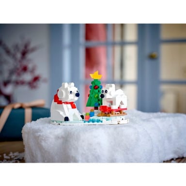 LEGO 40571 Zimowe niedźwiedzie polarne – zdjęcie