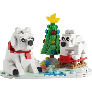 LEGO 40571 Zimowe niedźwiedzie polarne – zdjęcie