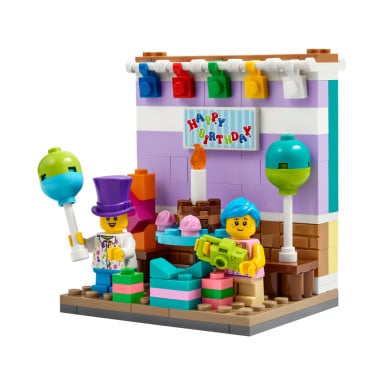 LEGO 40584 Urodzinowa diorama – zdjęcie
