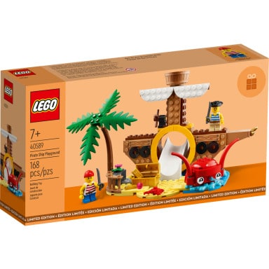 LEGO 40589 Plac zabaw ze statkiem pirackim – zdjęcie