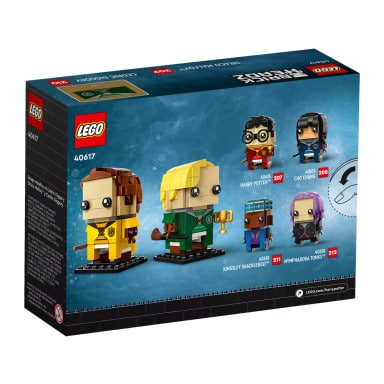 LEGO 40617 BrickHeadz Draco Malfoy i Cedric Diggory – zdjęcie