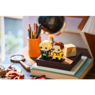 LEGO 40617 BrickHeadz Draco Malfoy i Cedric Diggory – zdjęcie