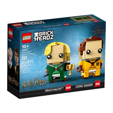 LEGO 40617 BrickHeadz Draco Malfoy i Cedric Diggory – zdjęcie