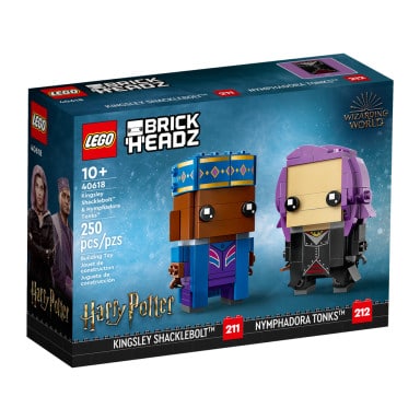 LEGO 40618 BrickHeadz Kingsley Shacklebolt i Nimfadora Tonks – zdjęcie