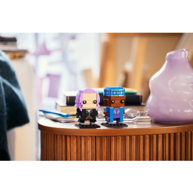 LEGO 40618 BrickHeadz Kingsley Shacklebolt i Nimfadora Tonks – zdjęcie