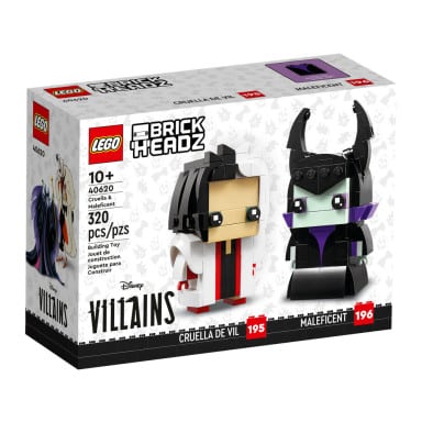 LEGO 40620 BrickHeadz Cruella i Diabolina – zdjęcie