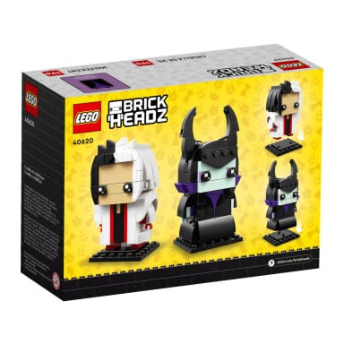 LEGO 40620 BrickHeadz Cruella i Diabolina – zdjęcie