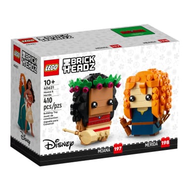 LEGO 40621 BrickHeadz Vaiana i Merida – zdjęcie