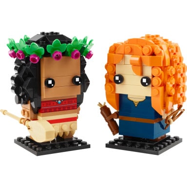 LEGO 40621 BrickHeadz Vaiana i Merida – zdjęcie