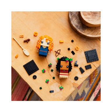 LEGO 40621 BrickHeadz Vaiana i Merida – zdjęcie