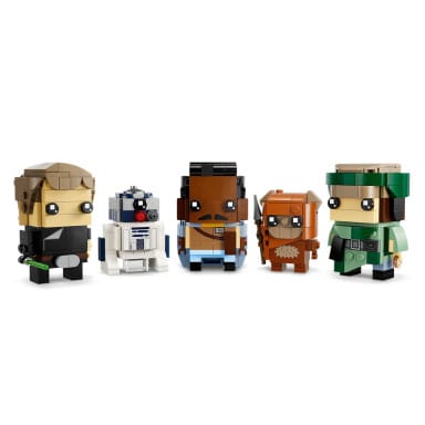 LEGO 40623 BrickHeadz Bohaterowie bitwy o Endor – zdjęcie
