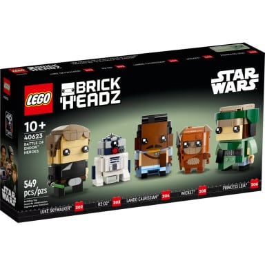LEGO 40623 BrickHeadz Bohaterowie bitwy o Endor – zdjęcie