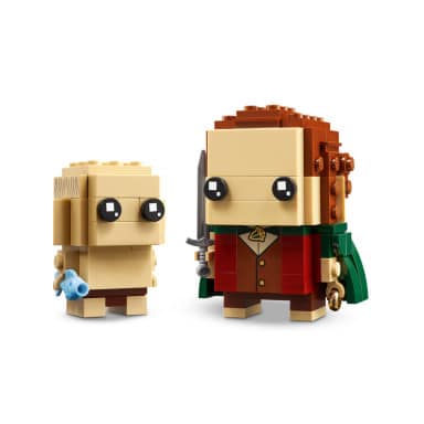 LEGO 40630 BrickHeadz Frodo i Gollum – zdjęcie