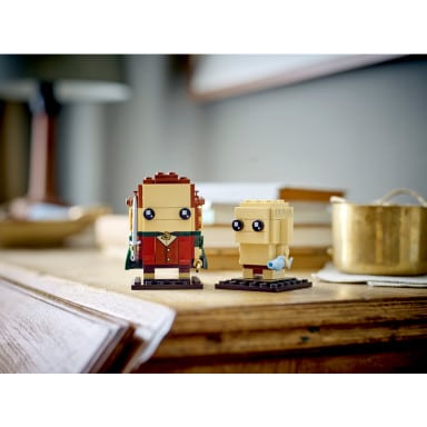 LEGO 40630 BrickHeadz Frodo i Gollum – zdjęcie
