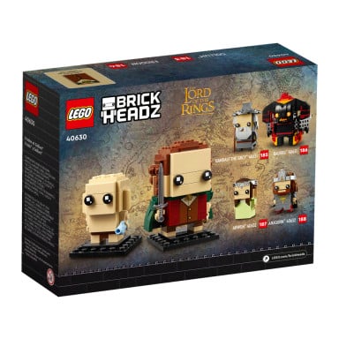 LEGO 40630 BrickHeadz Frodo i Gollum – zdjęcie