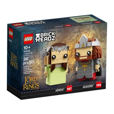 LEGO 40632 BrickHeadz Aragorn i Arwena – zdjęcie