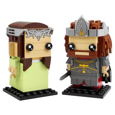 LEGO 40632 BrickHeadz Aragorn i Arwena – zdjęcie